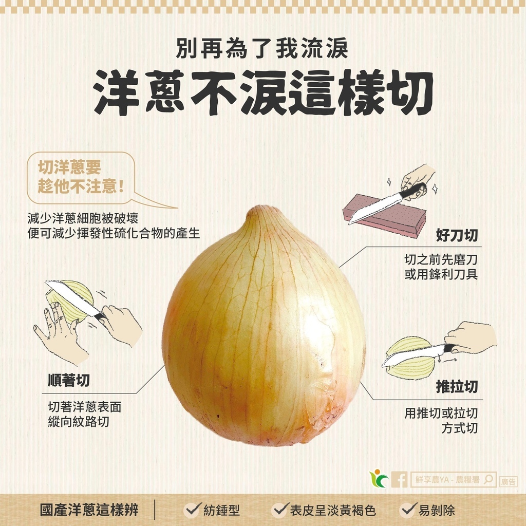 生活小知識(3)為什麼切洋蔥會流淚？切洋蔥不流淚的方法