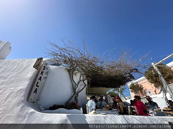 《希臘之旅》 #伊亞Oia最美夕陽 #晚餐SKALA希臘式料