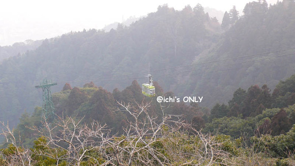 空纜車下山 今天人很少