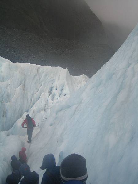 Glacier hiking