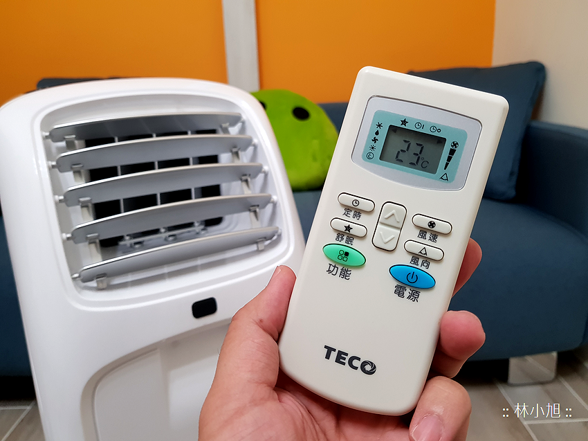 TECO 東元 4 坪冷暖除濕移動式空調 8000BTU (MP25FH) 開箱(ifans 林小旭) (50).png.png