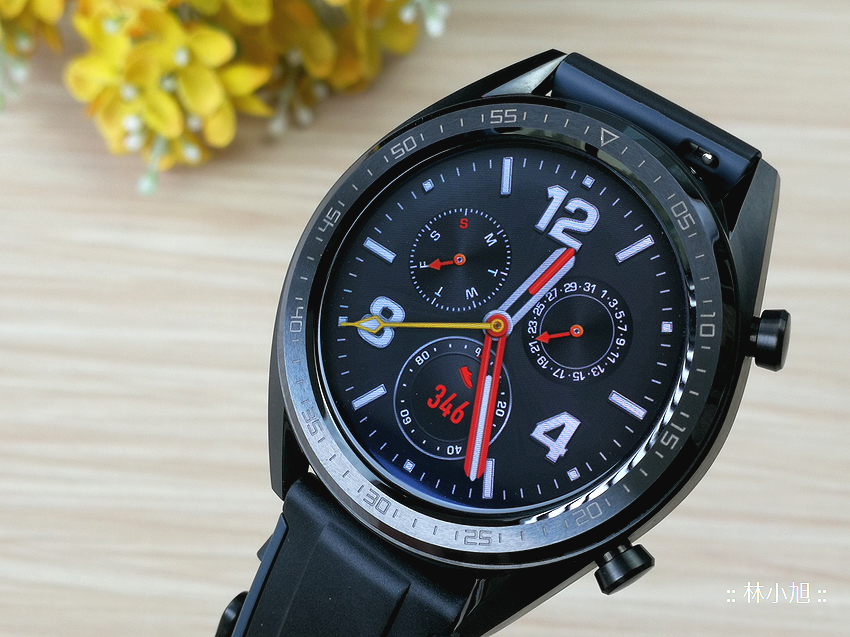 HUAWEI Watch GT 防水智慧手錶 (曜石黑矽膠錶帶) 開箱 (ifans 林小旭) (8).png