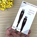 imos USB-C to Lightning 閃電連接線1.2M 防鯊網編織開箱 (ifans 林小旭) (10).png