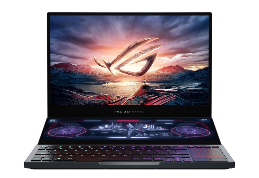 ROG Zephyrus Duo 15為ROG玩家共和國首款採用雙螢幕設計的電競筆電，其創新的雙螢幕設計將徹底翻轉玩家體驗遊戲的全新方式。.png