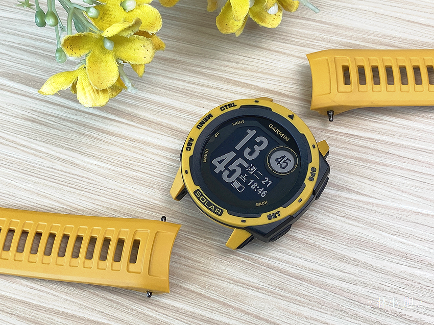 讓你在戶外擁有最長 無限 電力續航夢想 本我系列garmin Instinct Solar 太陽能gps 智慧腕錶 潮流炫色版 開箱 Ifans 林小旭 痞客邦