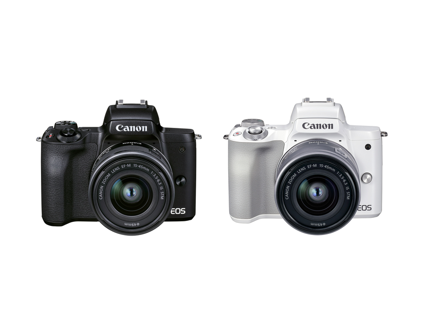 (01) Canon EOS M50 Mark II 新機開賣，有神秘黑及典雅白二色可供選擇.png