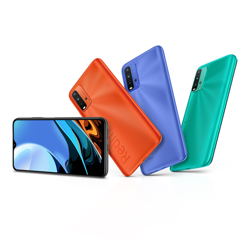 Redmi 9T（4GB+64GB）提供碳纖灰、暮光藍、日出橙和海洋綠四種顏色，售價為新台幣$4,699元；Redmi 9T（6GB+128GB）提供暮光藍、日出橙和海洋綠三種顏色，售價為新台幣$5,499元，將於二月中旬於各大通路陸續開賣。.png