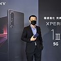 圖說二、Sony Mobile台灣區總經理林志遠宣布大師級5G旗艦手機Xperia 1 III在台上市，將攜手電信及網購業者，即日起開放預購.png