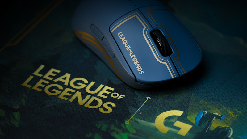 圖說03：Logitech G 與《英雄聯盟》聯名系列商品以海克斯科技的Magic 藍色和Metal 金色做整體主色系，將遊戲當中的世界觀帶到現實，呈現出獨特不凡的現代與夢幻組合.png