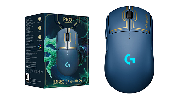 Logitech G 英雄聯盟聯名 PRO 無線滑鼠 售價 $3990.png