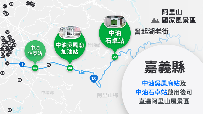  ​Gogoro Network 正式開通中橫沿線站點 ​沿途部署百顆電池助 PBGN 電動機車直上台灣公路最高點「武嶺」 ​同場加映阿里山公路站點於 11 月底前啟動營運 (6).png