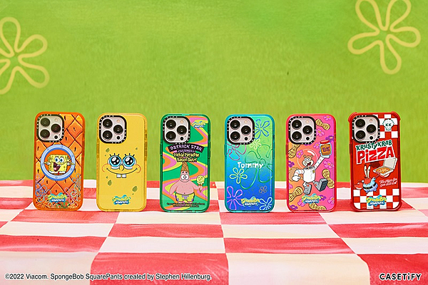 圖2. SpongeBob X CASETiFY 聯名系列以劇中經典角色以及比奇堡野餐美食為設計靈感.png