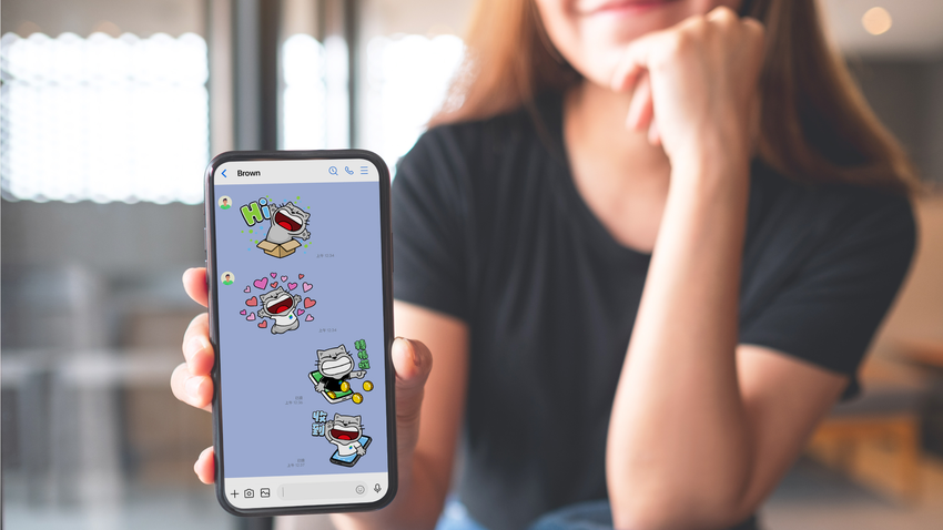 新聞照片四：LINE Bank攜手知名插畫家貓爪抓，推出限時免費大字貼圖「貓爪抓- 我全都要大字抓」，超實用的日常用語等你下載！.png