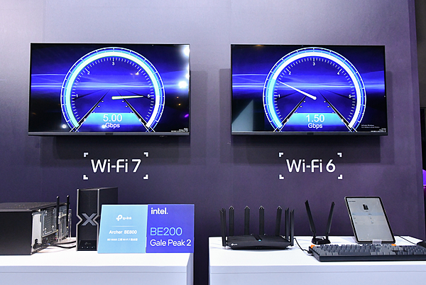 英特爾與TP-Link合作，透過雙方頂尖的Wi-Fi 7產品，完整發揮 Wi-Fi 7的性能，實測出比Wi-Fi 6快3倍以上的速度.png
