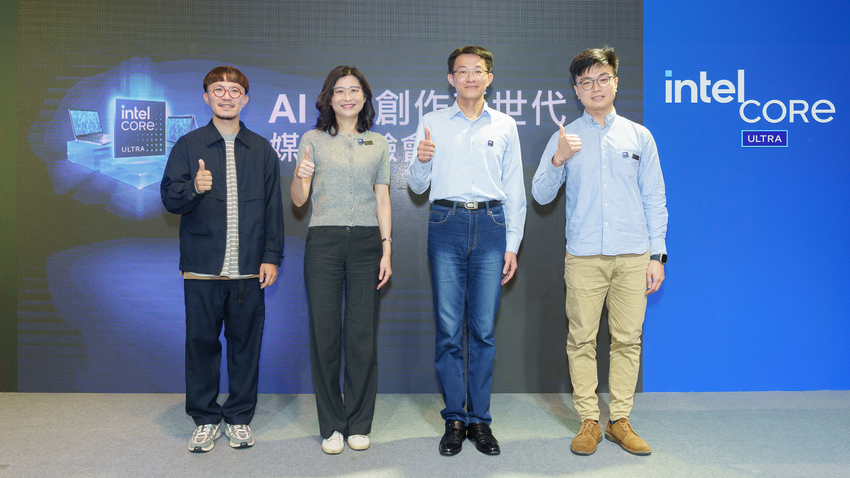 英特爾副總裁暨台灣分公司總經理汪佳慧與與會者，英特爾攜手產業生態系夥伴，並透過AI PC加速計畫的推廣，全面落實AI PC時代到來.png
