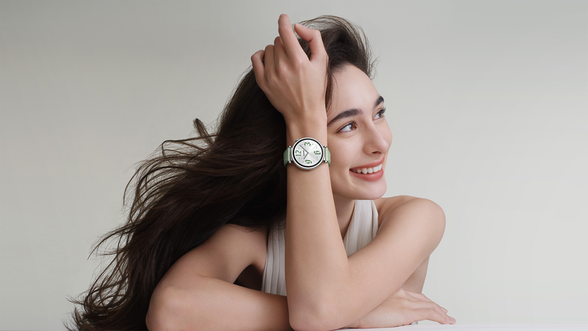 【HUAWEI發稿照9】綠意盎然、煥然一新的WATCH GT 4草木綠新色 以氟橡膠錶帶搭配葉脈紋理帶來全新感受.png