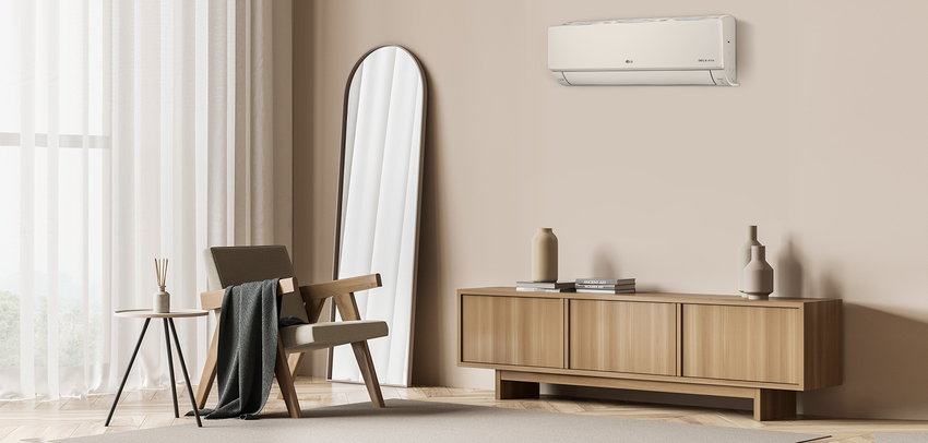 【新聞圖片1】LG ARTCOOL潮酷系列變頻空調推出霧面米、鏡面黑兩款美型色系，以簡約的韓系風格打造時尚有型的室內空間.png