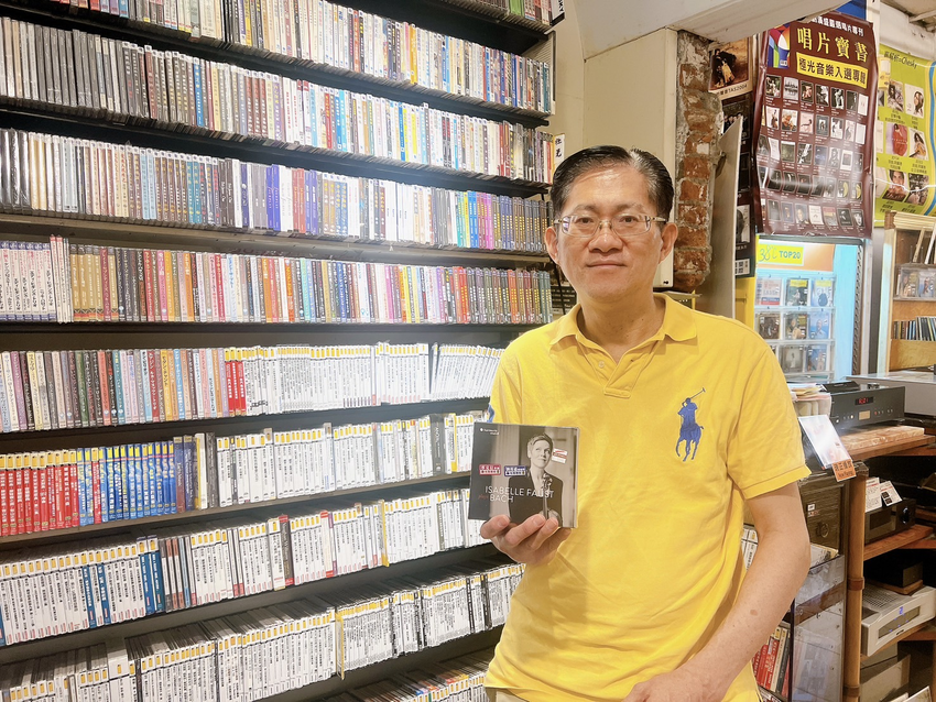 上揚國際股份有限公司董事長林晉賢出席，侃談台灣CD市場發展。.png