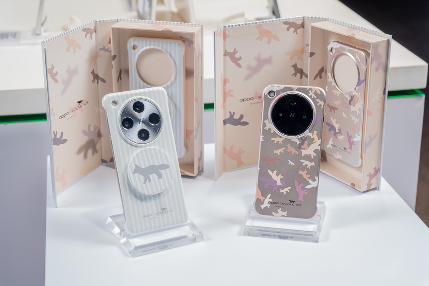 8. OPPO x Maison Kitsuné 超萌聯名禮盒，融合小狐狸經典元素展現時尚俏皮風格.png