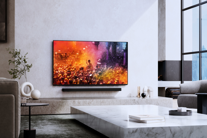 圖2) 選購BRAVIA XRM-85Z9K註冊即可獲得旗艦娛樂組PlayStation 5 (Slim)數位版主機和INZONE M10S電競螢幕，購入 4K OLED 65A95L或Mini LED Y-85XR90機種，註冊即贈 PlayStation 5 (Slim)數位版主機，全面升級居家娛樂體驗(圖為BRAVIA Mini LED 9系列機種)。.png
