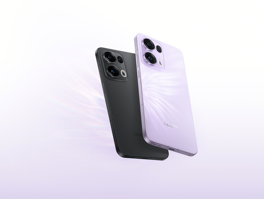 【圖4】OPPO Reno13 Pro 提供「薄霧紫」與「石墨灰」兩種顏色.png
