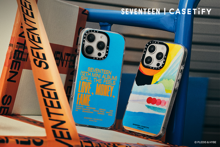 圖2. SEVENTEEN l CASETiFY 聯名系列由專輯不同版本 -「FEEL BLUE」、「FEEL NEW」和「FEEL YOU」中獲取設計靈感.png