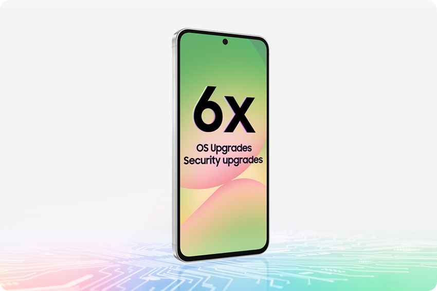 【新聞圖片5】Galaxy A56、A36、A26 5G提供6年安全性更新、6代作業系統更新，使行動資安與使用體驗不斷與時俱進，成為用戶身邊長久的智慧夥伴。.png