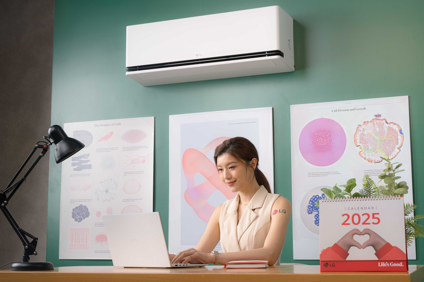 【新聞圖片8】LG 極淨、極適空調搭載舒適風，可微調氣流溫度與風速，解決冷風直吹的不適感.png