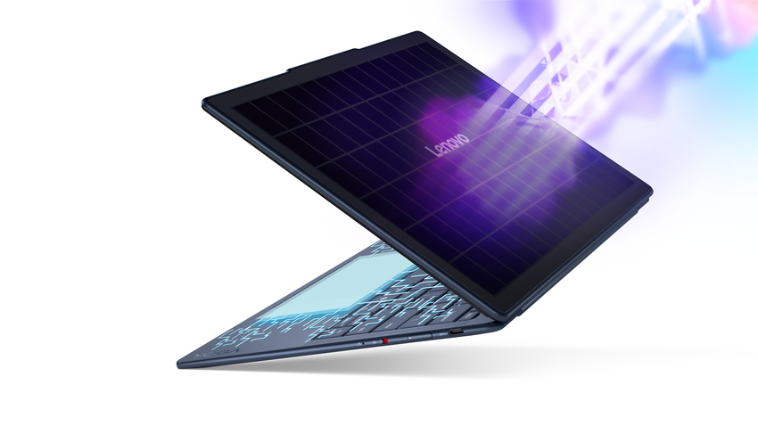 【新聞照片04】Lenovo Yoga Solar 概念筆電透過先進的太陽能技術大幅提升能源吸收效率，即使在低光源環境下仍能確保穩定效能.png