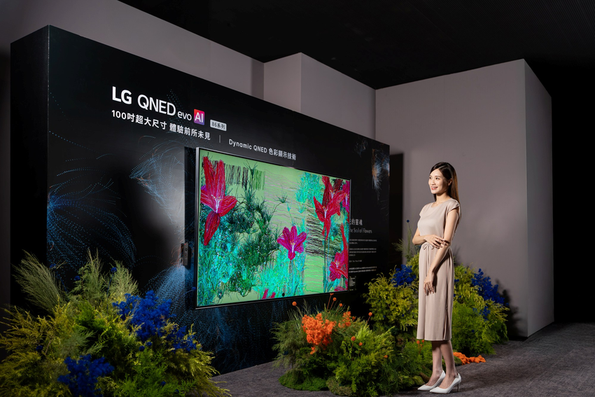 【新聞圖片6】QNED evo 86 提供最大 100 吋的大尺寸選擇，帶來極致沉浸的居家劇院體驗，讓用戶在家也能享受震撼視覺饗宴。.png