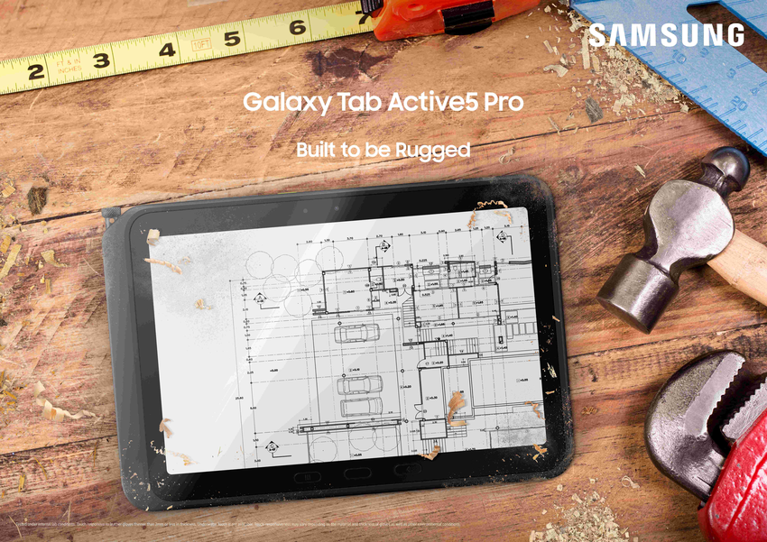 【新聞圖片4】Galaxy Tab Active5 Pro專為各行各業的前線人員設計，為可靠的作業效率而生。.png