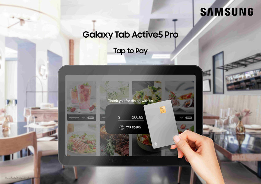 【新聞圖片6】Galaxy Tab Active5 Pro導入正面NFC感應功能，提升使用便利性，滿足有賴快速、安全互動的零售、飯店和物流業需求。.png