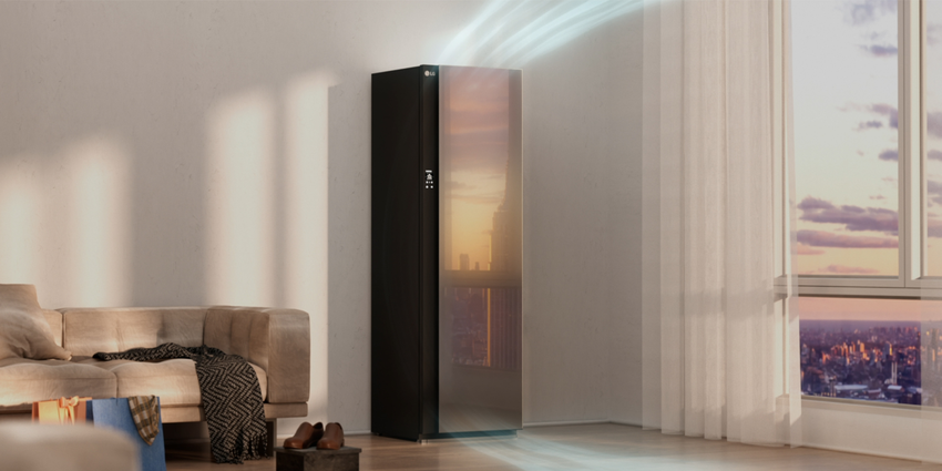 【新聞圖片6】LG Styler蒸氣電子衣櫥第二代搭載免開門室內除濕系統，提供自動空氣循環，保持空間清新.png