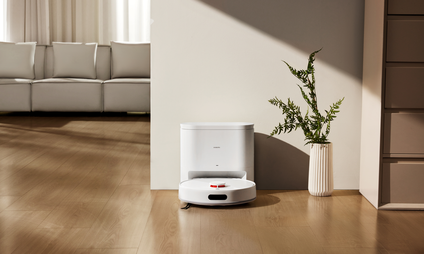 Xiaomi 掃拖機器人  H40結合強效 10000 Pa 旋風吸力與拖地功能，有效提高清潔效率。纖巧俐落的機身設計，能輕鬆融入各種居家風格，兼具實用與美感，大幅減輕日常清掃壓力。.png