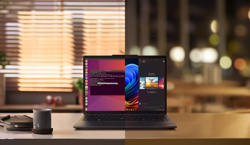 【新聞照片8】Lenovo推出全新ThinkPad P14s AMD行動工作站整合高達82 TOPS的異質AI處理能力，能簡化文件管理、加快電子郵件回覆速度、改善視訊會議體驗並促進內容創作.png