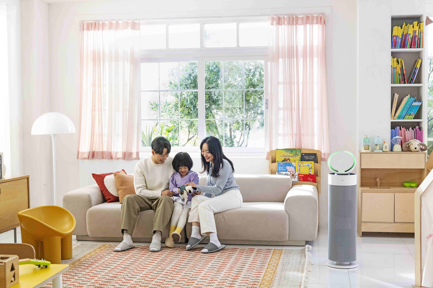 【新聞圖片2】LG PuriCare AeroBooster不僅提升空氣淨化效能，更兼顧美型與便利性，讓清新空氣成為日常生活的一部分.png