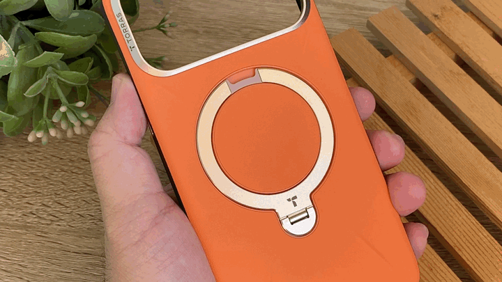 TORRAS 圖拉斯 Ostand Spin for iPhone 17 系列全面防護配件開箱分享與心得-防摔保護殼 (ifans 林小旭) (20).GIF