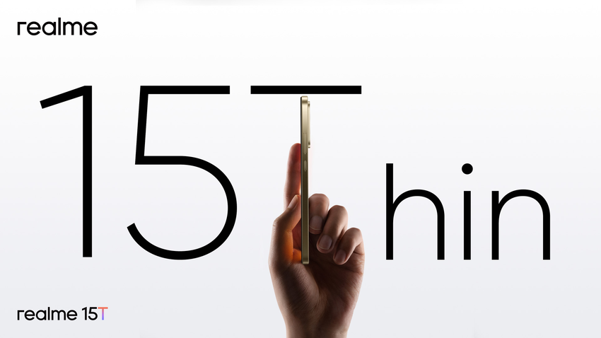 【realme 新聞照片】realme 15T內建7000mAh大電池,鈦空灰版本機身僅7.79mm超薄、重量僅181g,兼具強勁續航與輕薄舒適的手感。.png 【realme 新聞照片】realme 15T內建7000mAh大電池,鈦空灰版本機身僅7.79mm超薄、重量僅181g,兼具強勁續航與輕薄舒適的手感。.png