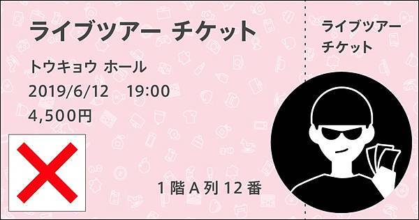 日本購買 日本二手拍賣 mercari jp禁止上架出品的票