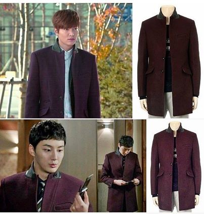『i韓集之韓國最時尚』－男生的酒紅色大衣