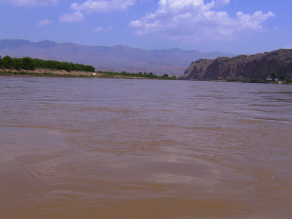 黃河上游景色