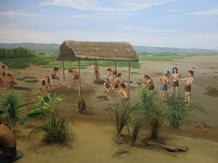 煉鐵想像復原圖。