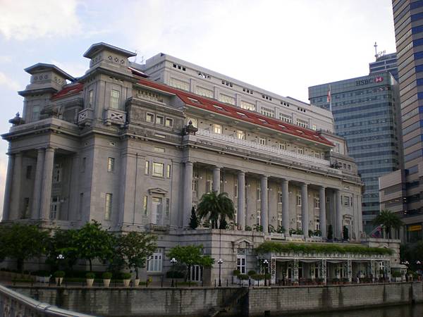 雄偉的建築物-Fullerton hotel