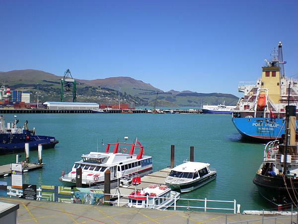 基督城郊區Lyttelton-天空總是這麼藍