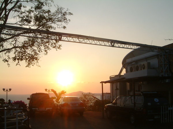 靜待夕陽