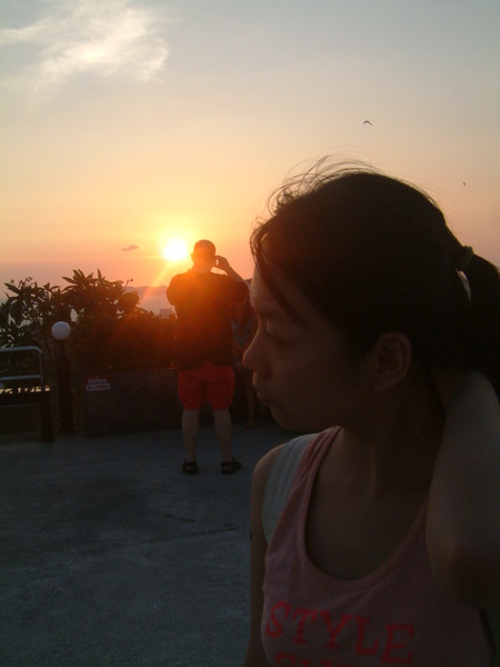 我和夕陽