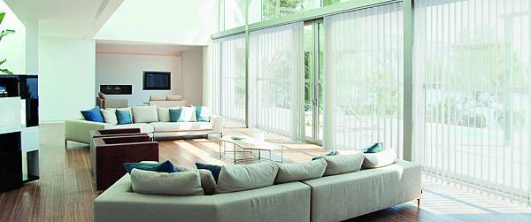Hunter Douglas｜LumiShade®直立絲柔百葉