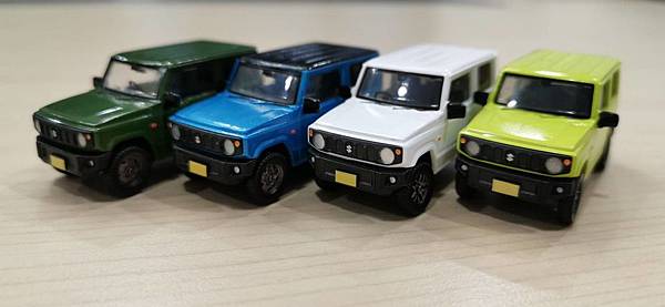 一次開四台~Suzuki Jimny 轉蛋分享