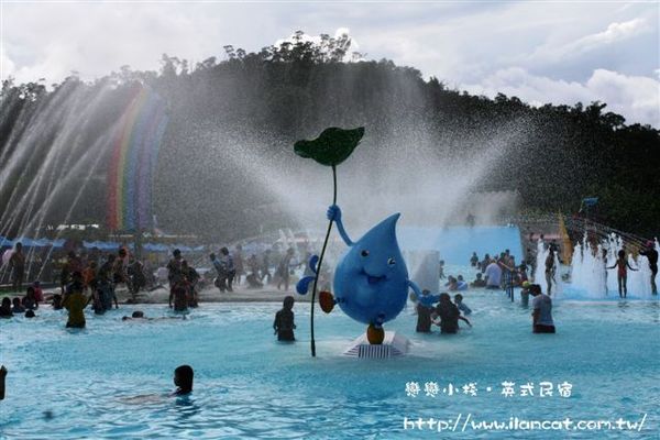 宜蘭民宿戀戀小棧~武荖坑的主題是「水」為主