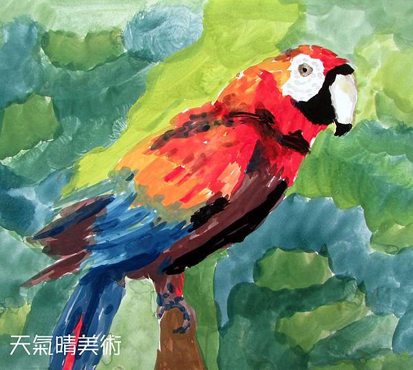 王鳳儀金剛鸚鵡.JPG